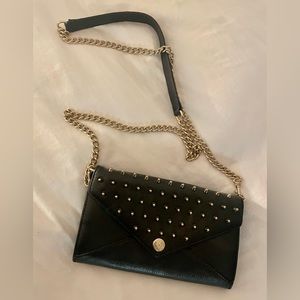 Rebecca Minkoff chain link wallet studded purse